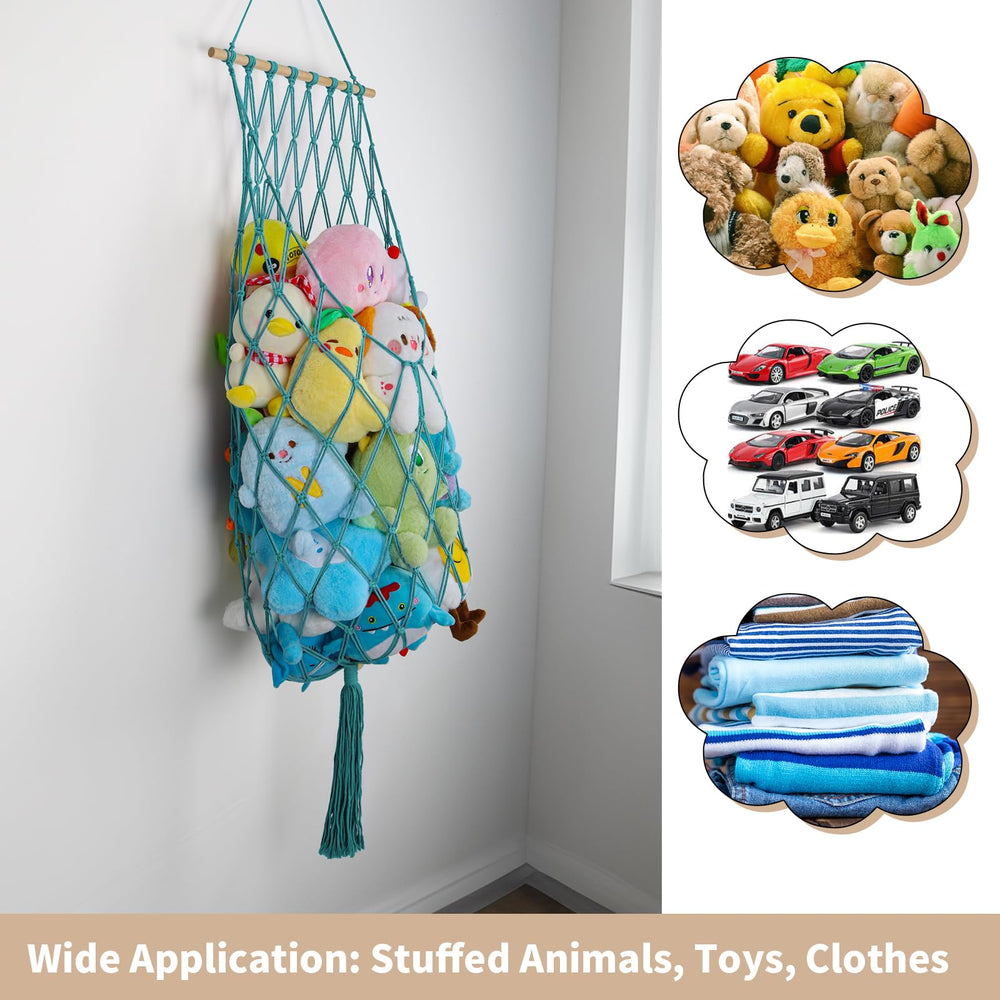 ihansee aqua organization for kids play area with tidy shelves