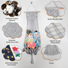 iHansee boho tassels detail adds decorative touch to kid's room.