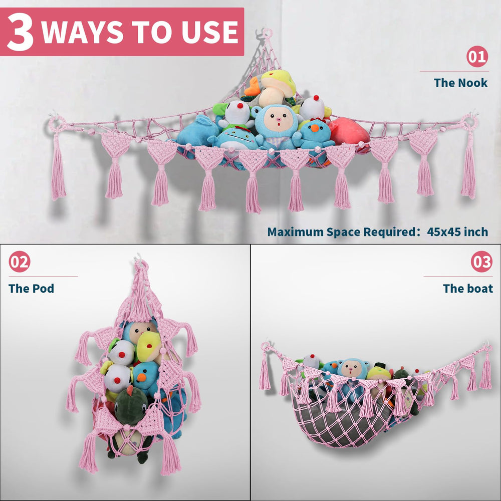iHansee cotton rope hammock 5mm durable and safe for kids.