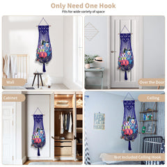 ihansee hardware-included installation for easy wall-hanging in minutes