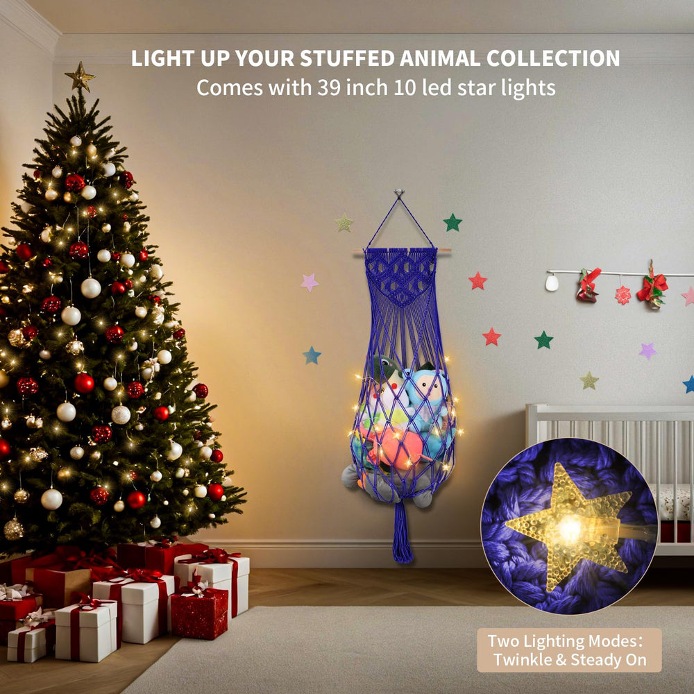 ihansee led-star-light feature adds gentle ambience to bedtime routine