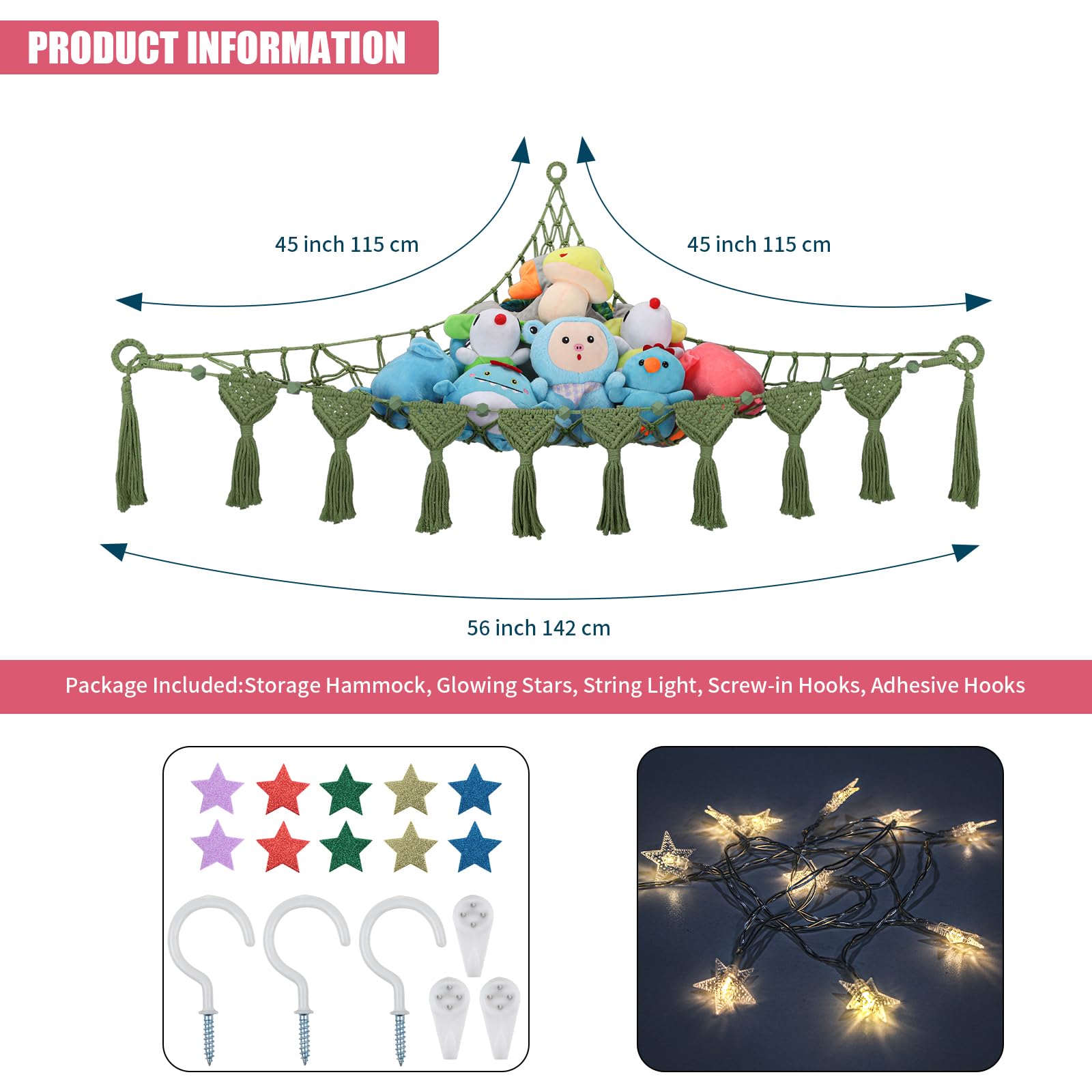 iHansee premium cotton rope 5mm offers durable, soft-touch storage solution.