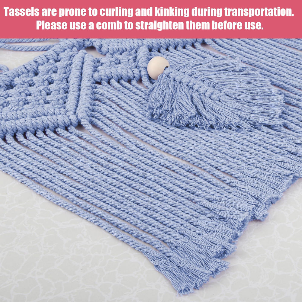 iHansee stuffed animal hammock blue color brightens kid rooms and doubles as decor.