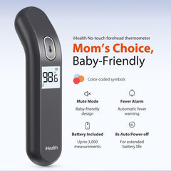 iHealth PT2L color-coded display clearly signals normal, elevated, or high readings.
