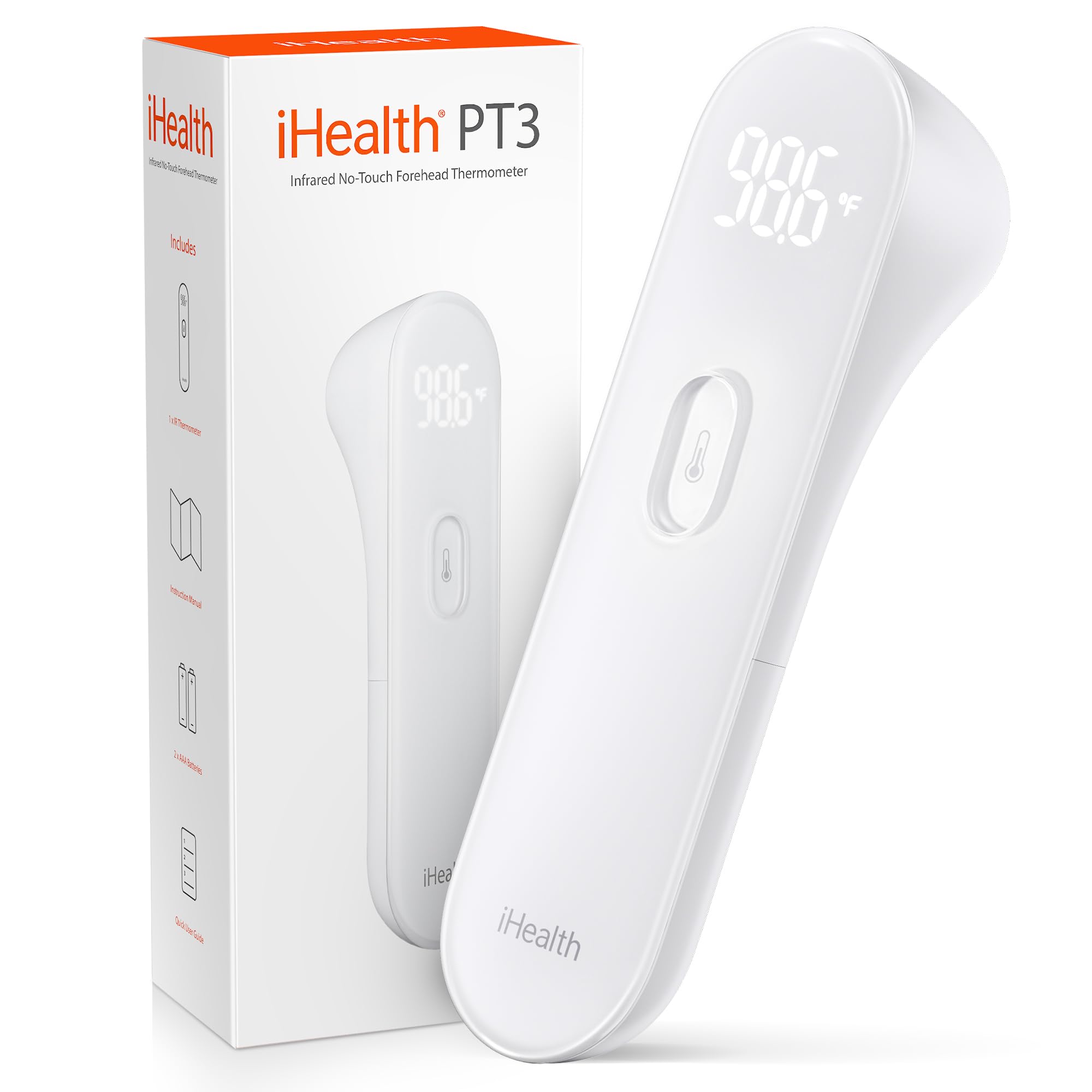 iHealth PT3 front view shows compact, user-friendly design for home use