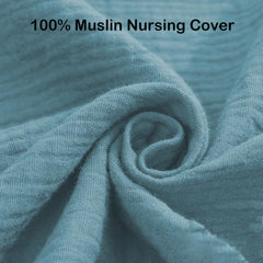 IHIJHD nursing cover arched-neck closeup showing airflow and visibility.