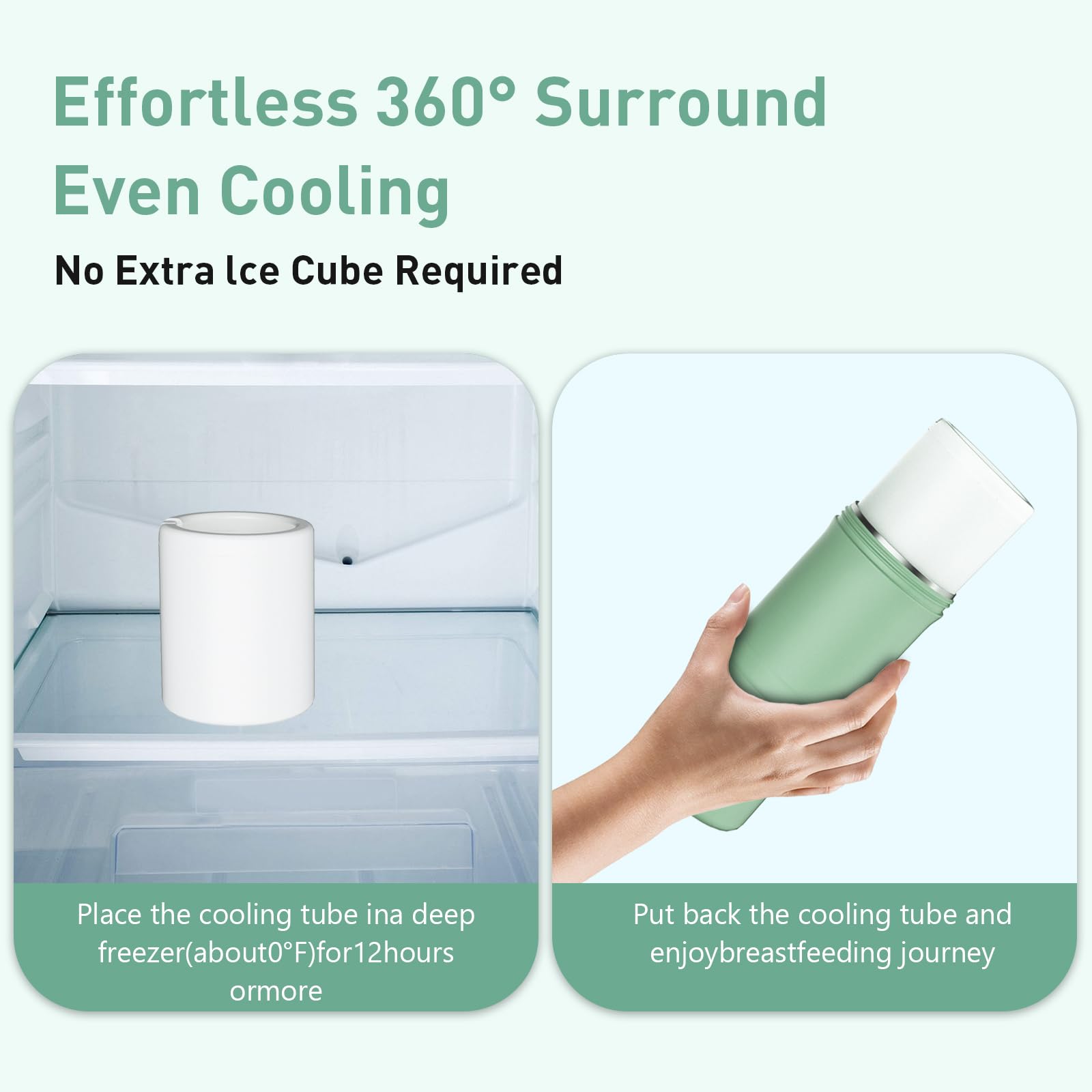 IHOLYLIVE breastmilk cooler easy-clean design enables dishwasher-safe cleanup.