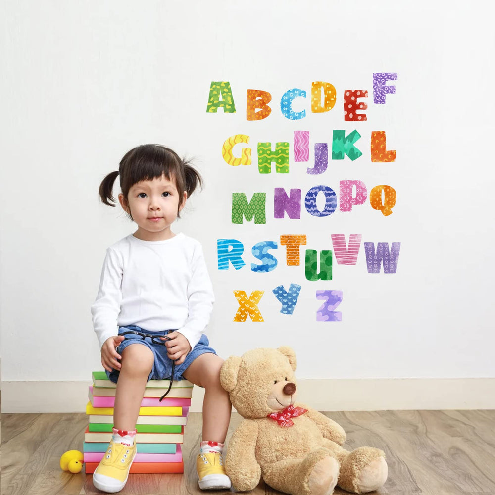 iinuu alphabets wall decals DIY-friendly for walls, furniture or mirrors.