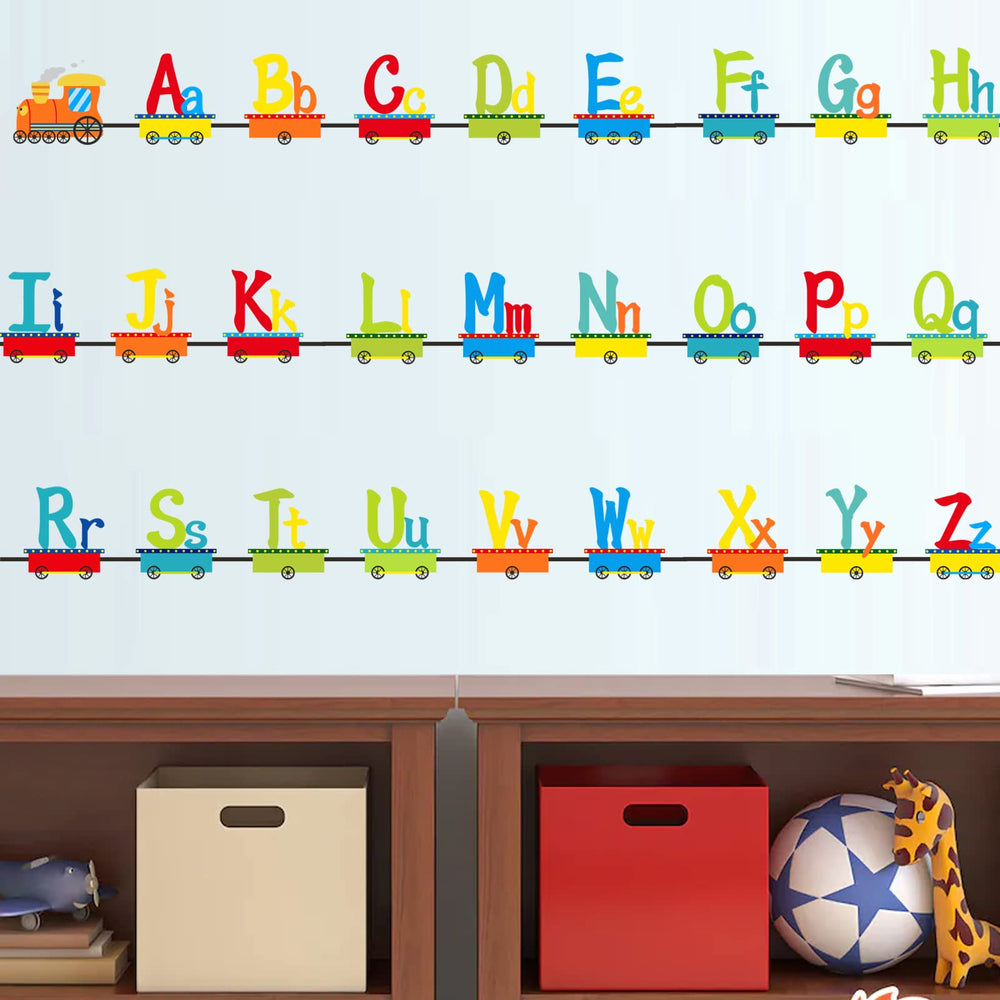 iinuu wall decals create a playful learning corner in nurseries and playrooms