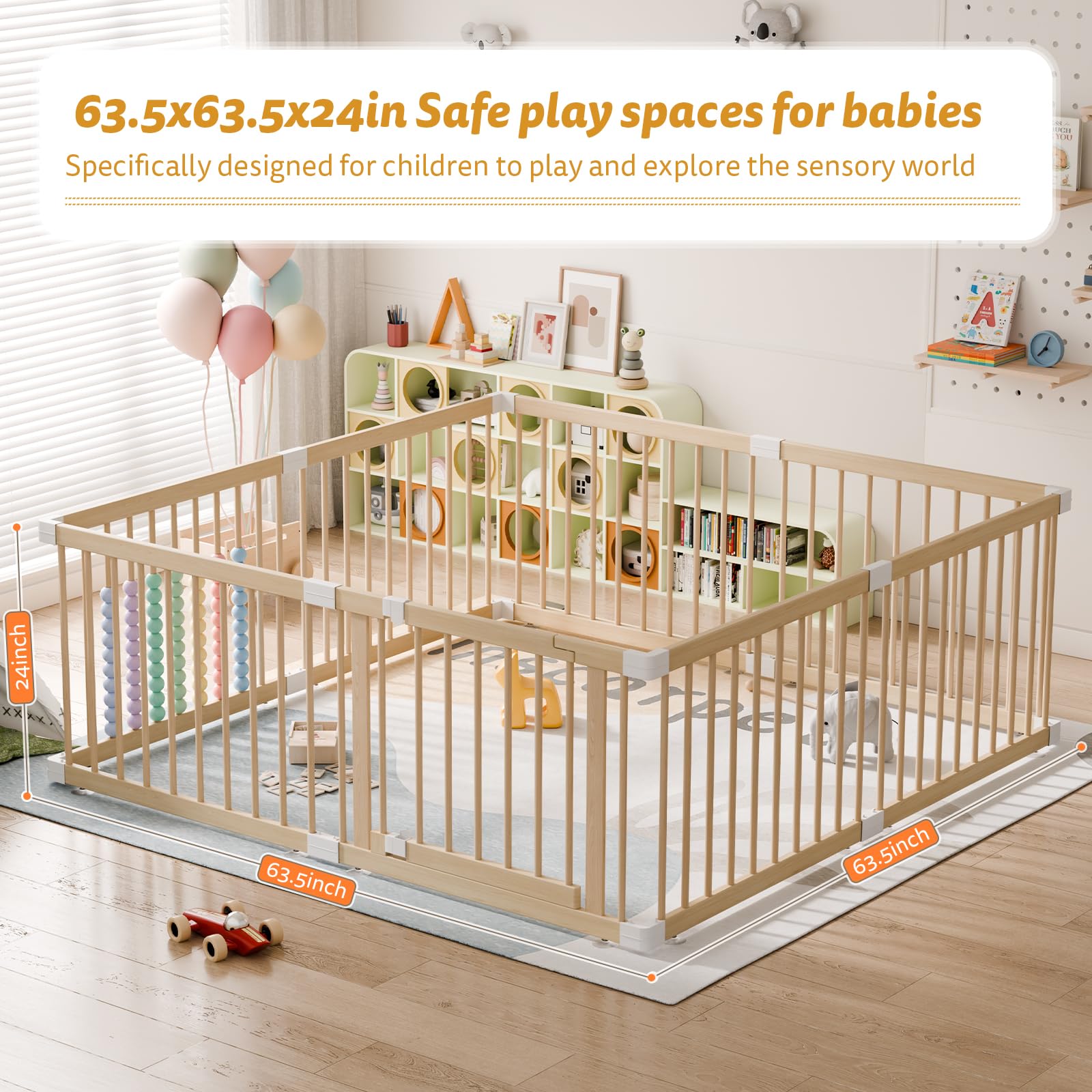 IKALIFE 360-degree visibility enables easy supervision from every corner of the room.