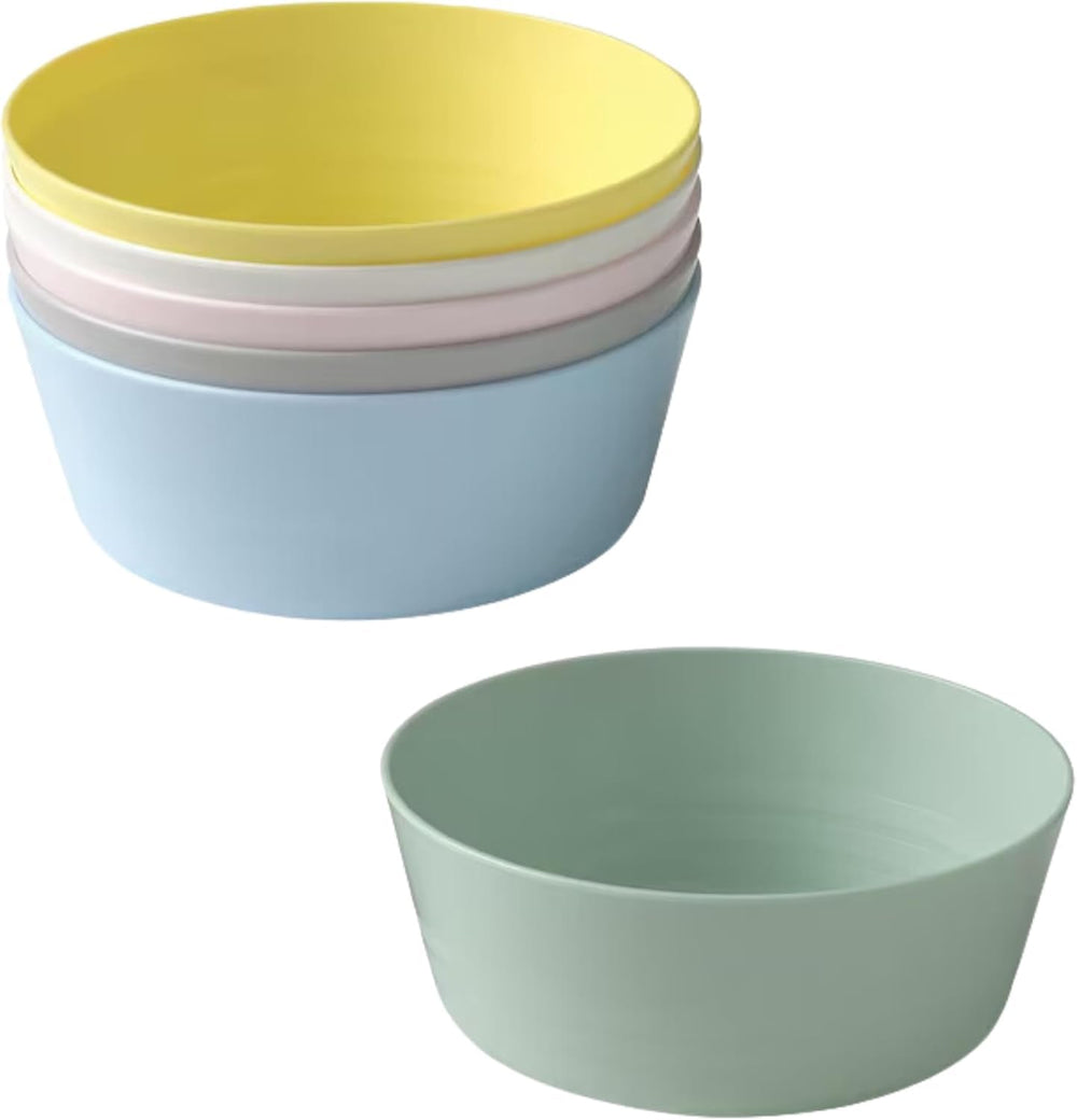 IKEA Kalas BPA-free bowls 6-pack in vibrant colors for everyday meals