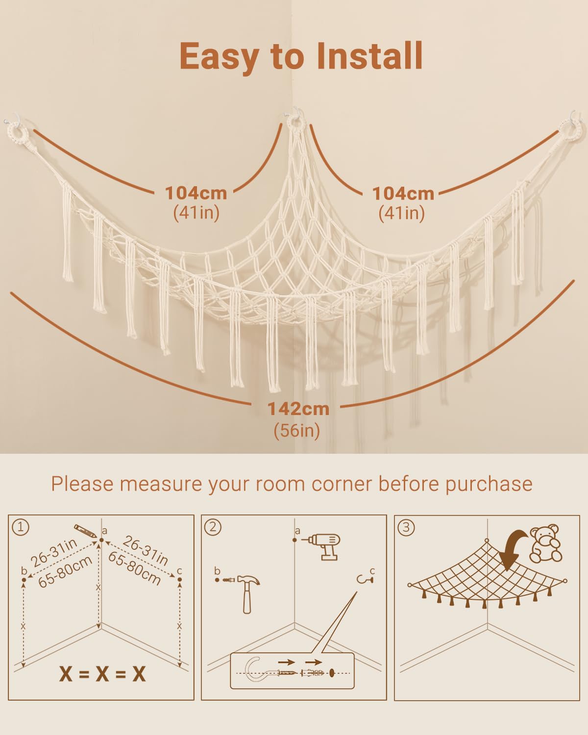 iKeelo-wall-hook-installation-easy enables quick, secure corner setup