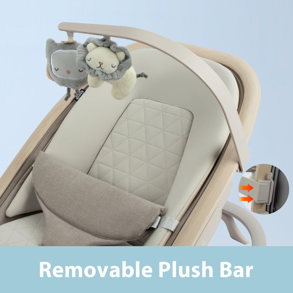 IKOMZY Noah bouncer arrives fully assembled for immediate use.