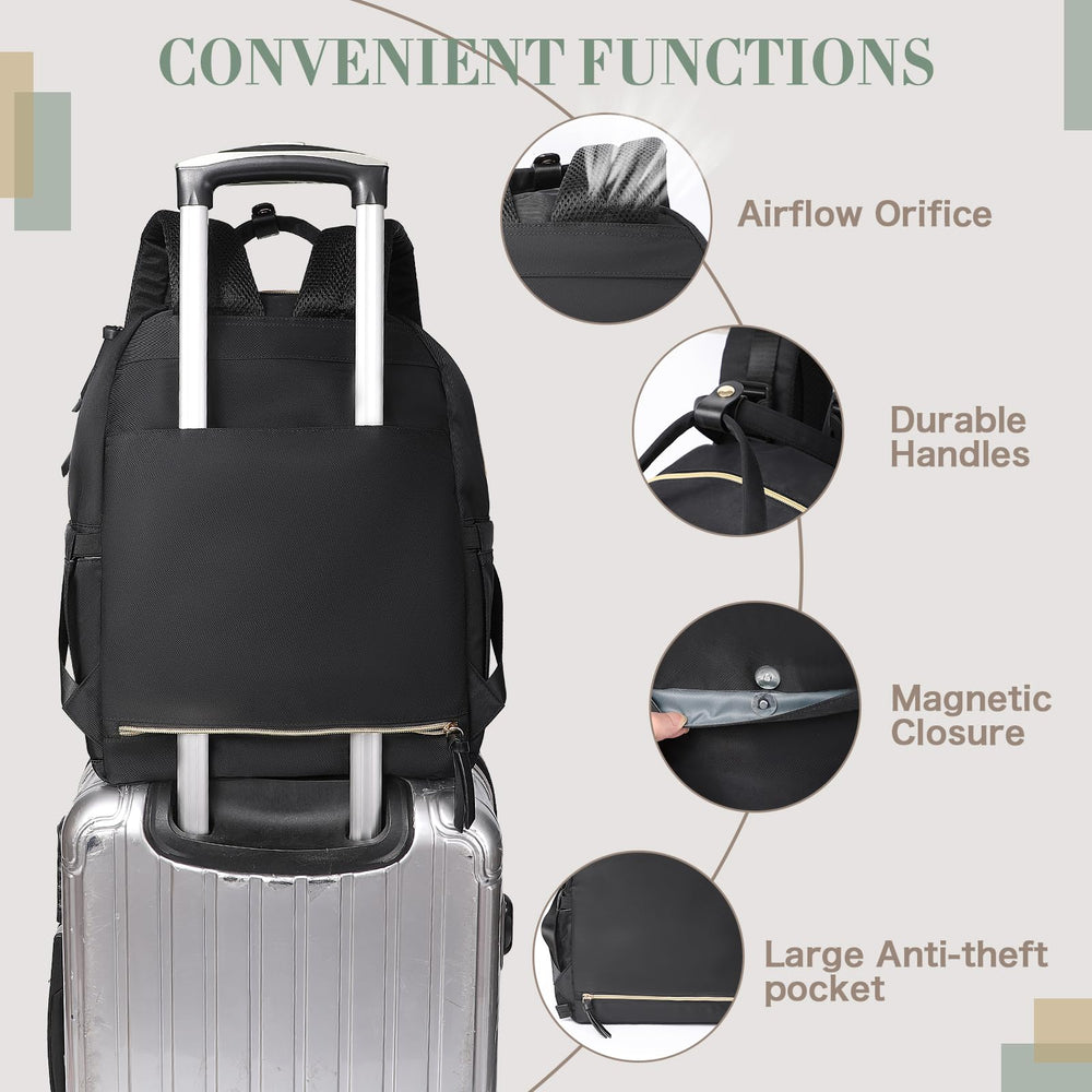 ILCOLPO diaper bag backpack changing pad included for quick diaper changes.