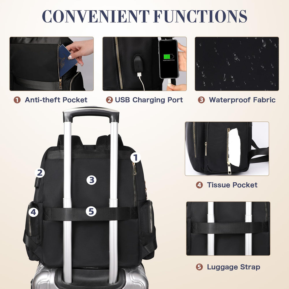 ILCOLPO diaper bag backpack wet-dry bag panels help contain messes.