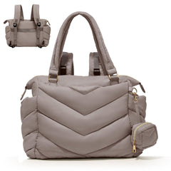 ILCOLPO diaper bag tote lightweight-structured design for comfortable all-day carry