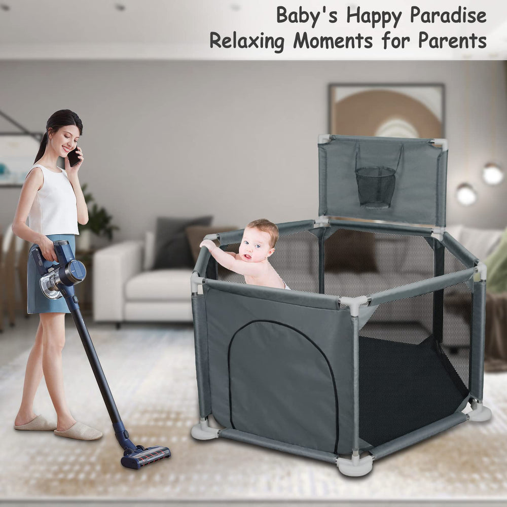 IELECMG foldable storage bag enables portable setup and quick cleanup.