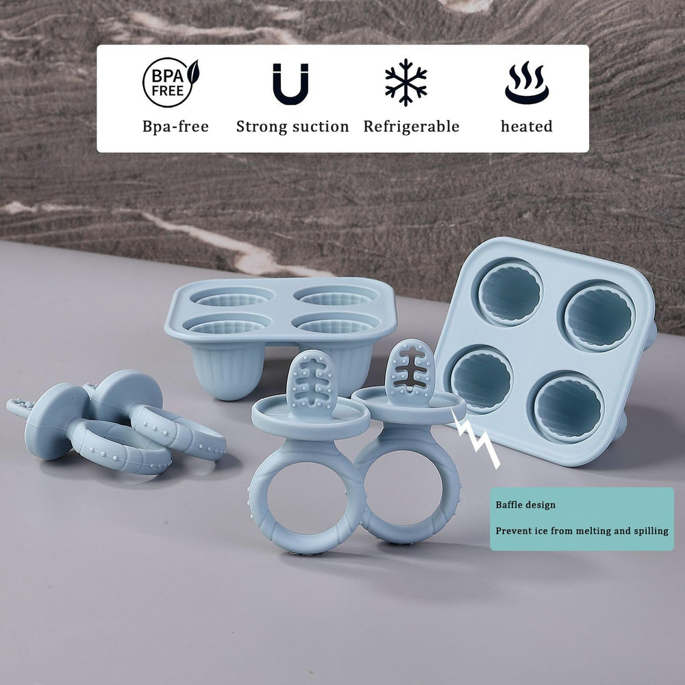 ILEYLUY dishwasher-safe silicone molds easy cleanup after snacks.