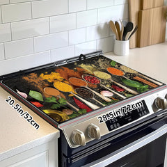 ILIEMOC Spoon Stove Top Cover rubber mat texture close-up anti-slip