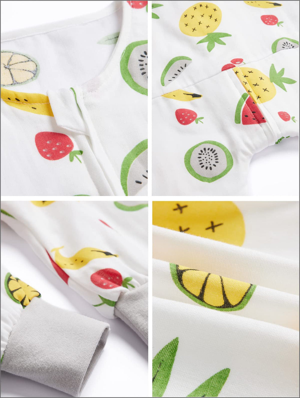 ililmmoe Muslin Original sleeping sack close-up highlights lightweight warmth and breathability