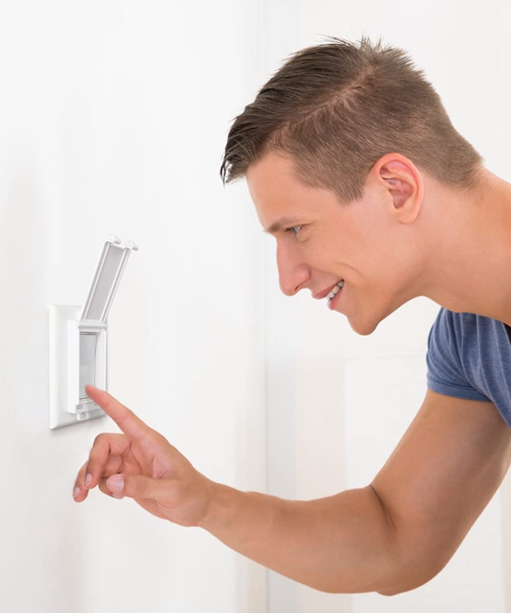 Childproof protection with ILIVABLE Rocker Switch Guard