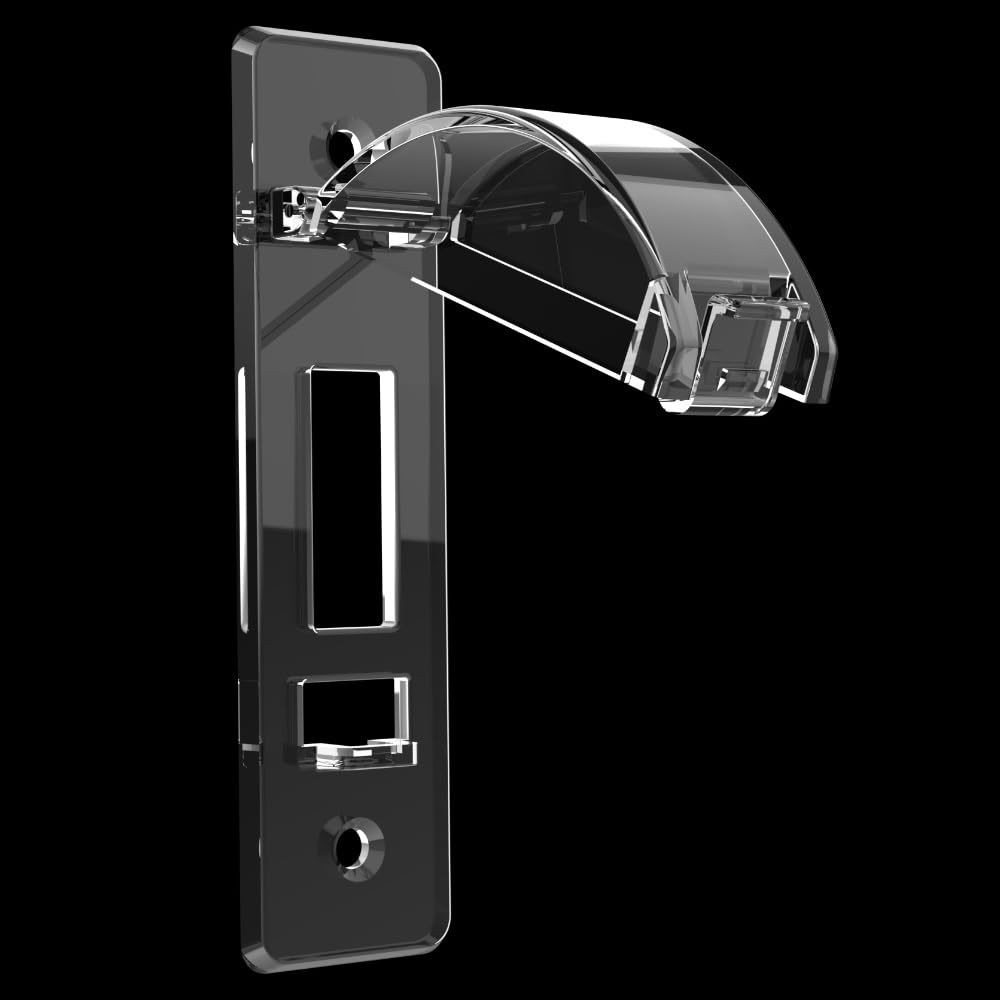 ILIVABLE light switch cover clear on toggle demonstrates guard placement and visibility