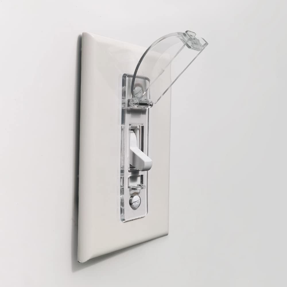 ILIVABLE light switch cover screw included helps install on thicker switches
