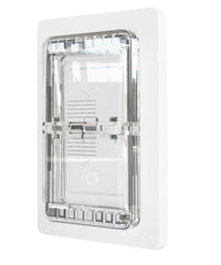 ILIVABLE light switch guard on screwless plate protects kids while keeping switch accessible