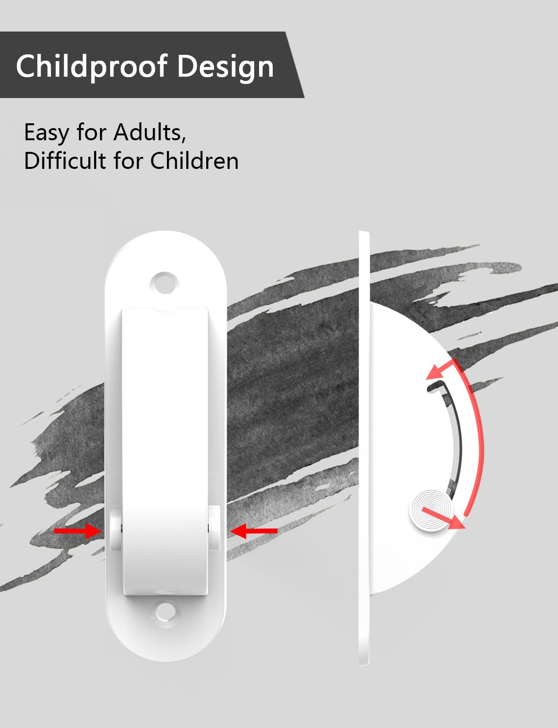 ILIVABLE light switch guard sliders close-up showing dual sliders for optional access