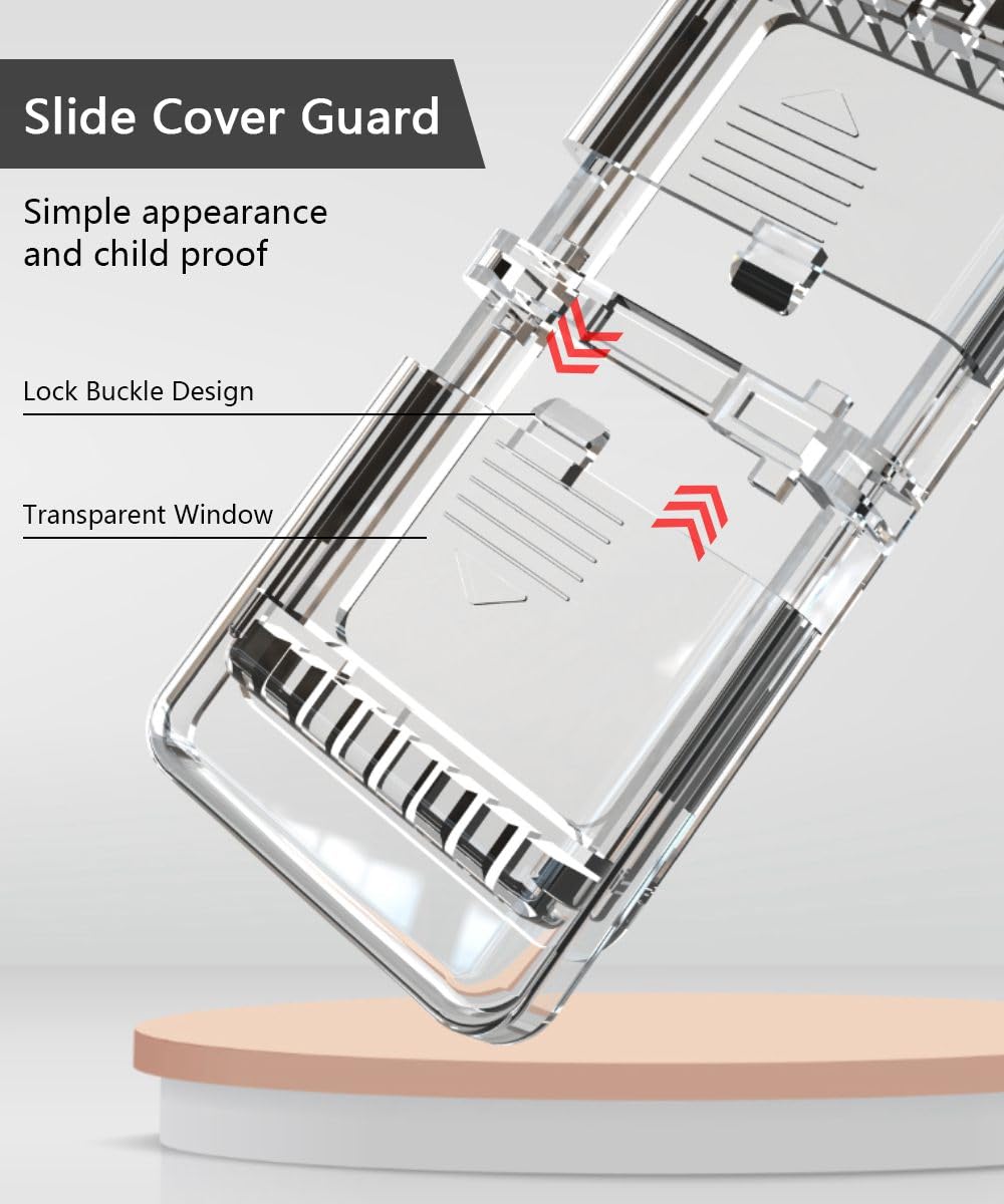 ILIVABLE self-adhesive switch cover easy install and durable hold