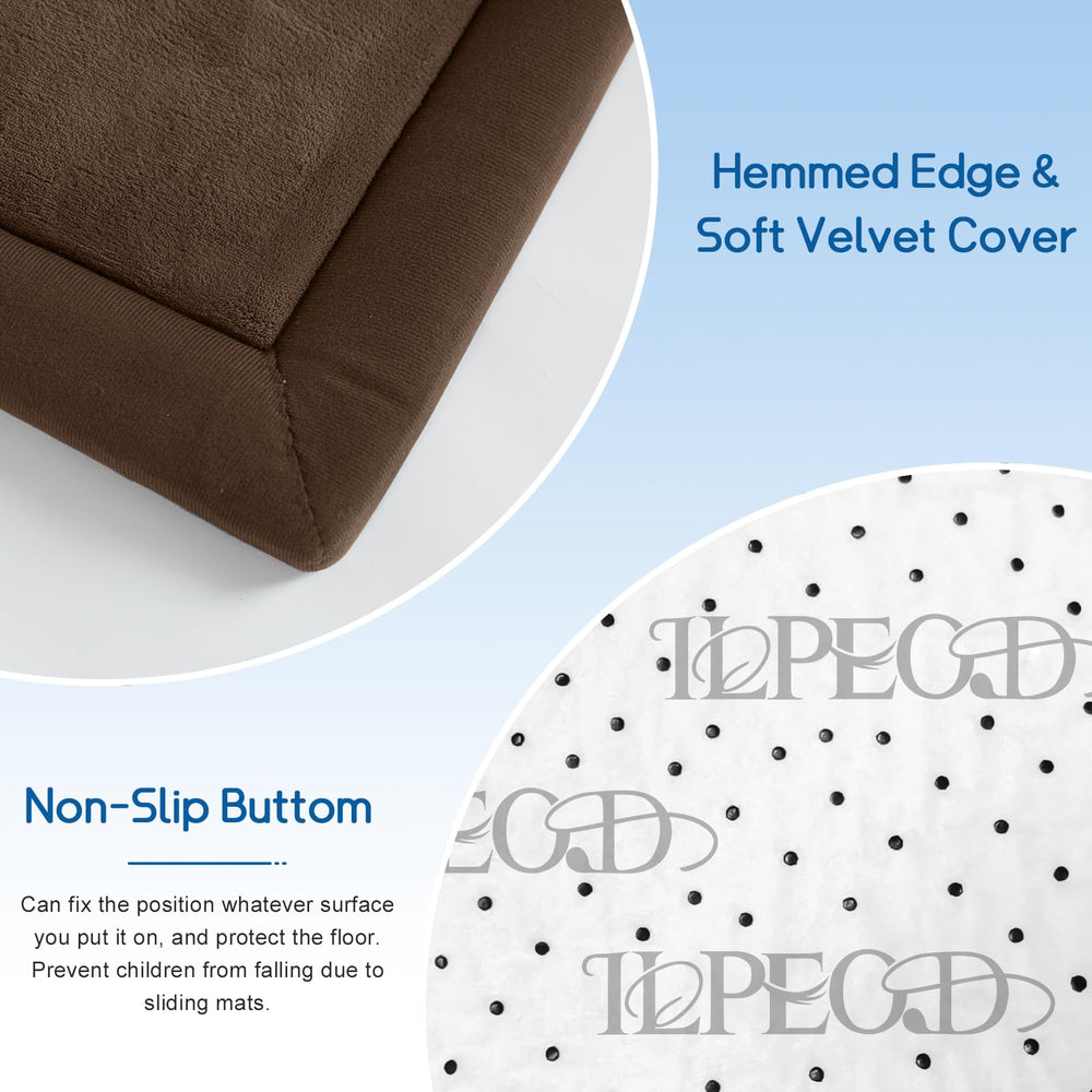 ILPEOD crawling area mat setup shows versatile tummy time and lounge use