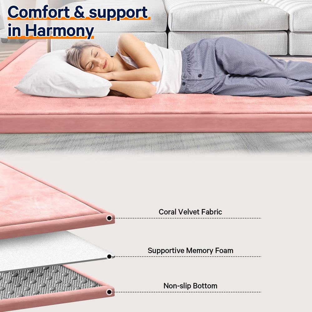 ILPEOD crawling mat supports early movement with cushioned surface.