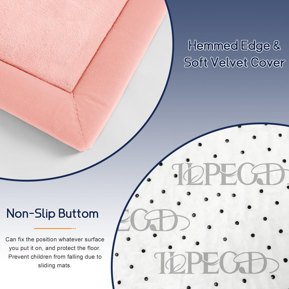 ILPEOD memory foam 3.5 cm mat cushions falls during crawling.