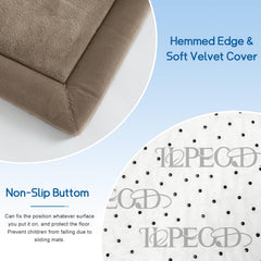 ILPEOD memory foam closeup highlights 3.5cm thickness for supportive ground play
