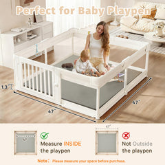 ILPEOD baby play mat velvet cover soft-touch surface enhances comfortable play sessions.