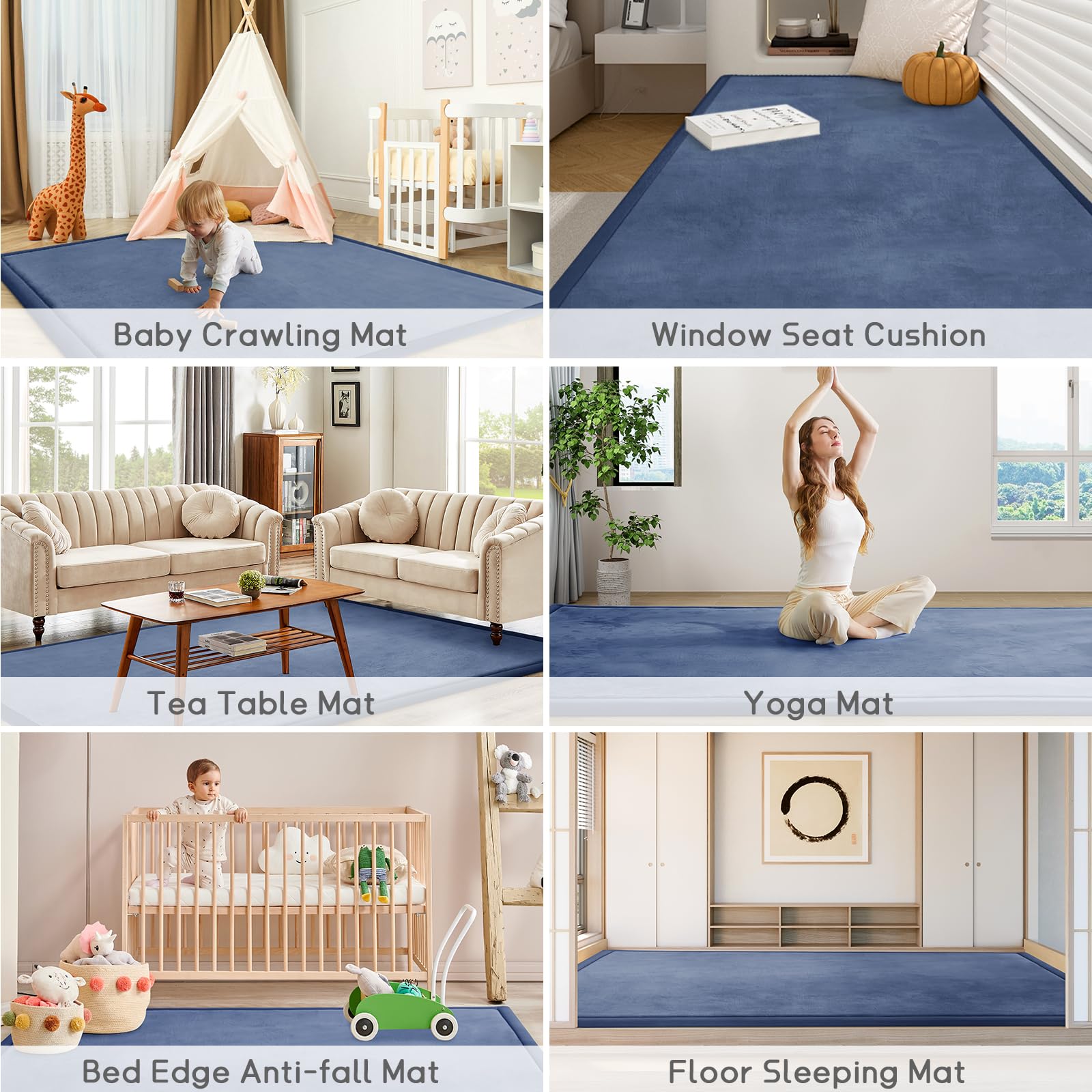 ILPEOD roll-out-ready mat in use showcases portable setup for playtime anywhere.