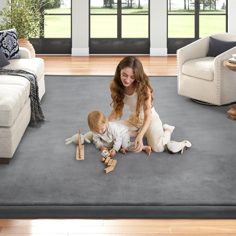 ILPEOD Tatami-style mat grey cozy stylish floor layer