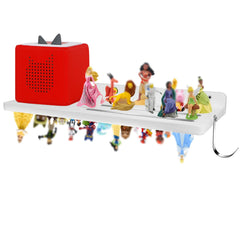 ILSSLI Tonies shelf magnetic floating display holds characters securely for organized playtime.