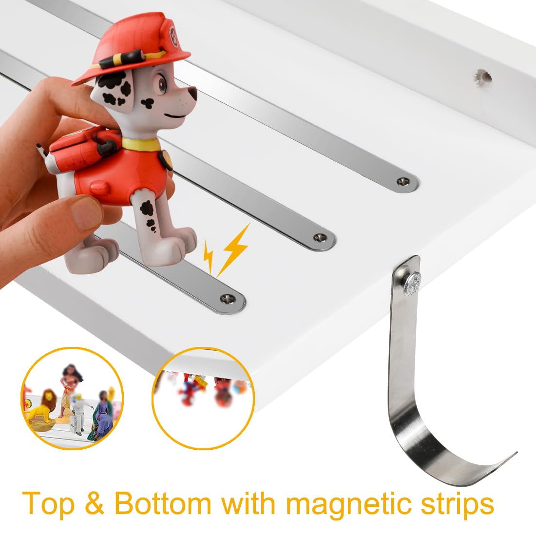 ILSSLI Tonies storage capacity up to 35 figures for clutter-free playroom.