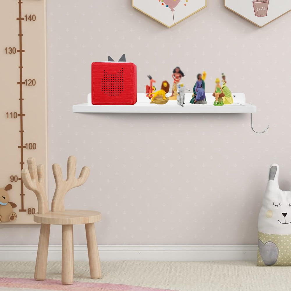 ILSSLI Tonies wall-mounted organizer decor adds character to kid playroom.