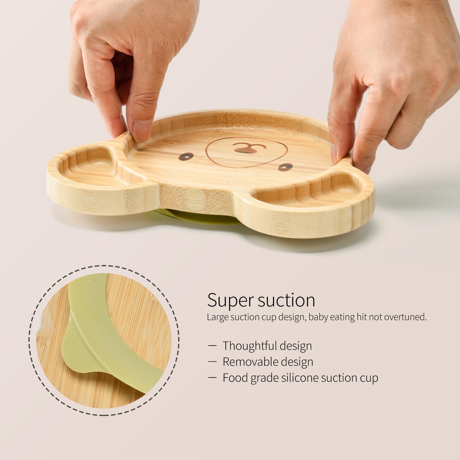 Imagination Junction suction base provides non-slip grip for calmer mealtimes