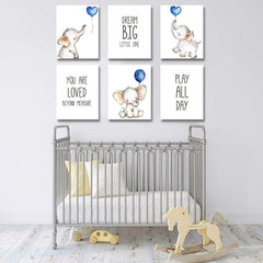 iMagitek inspirational quotes wall art print for nursery motivation