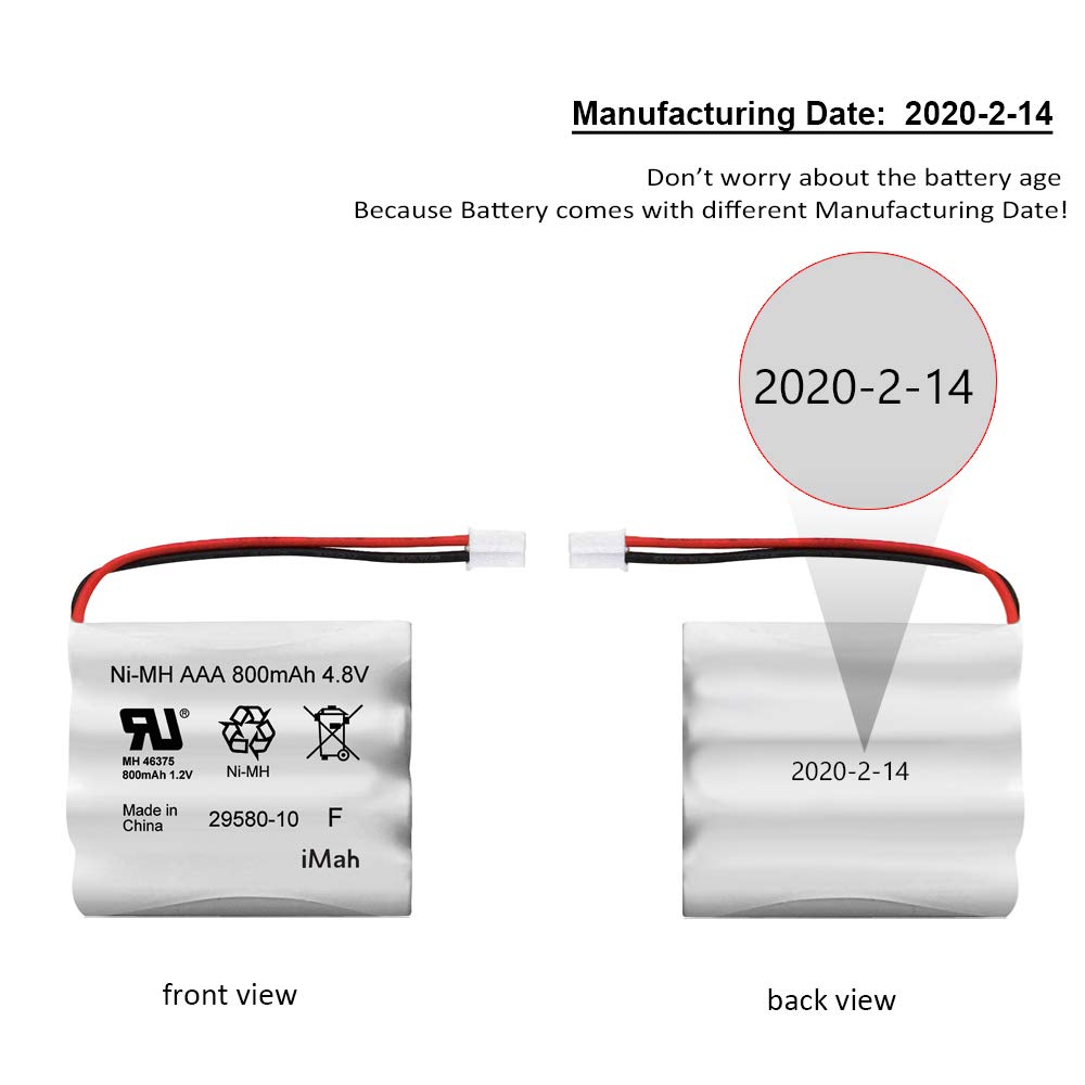 iMah Replacement 29580-10 battery in use powering a Summer Infant monitor