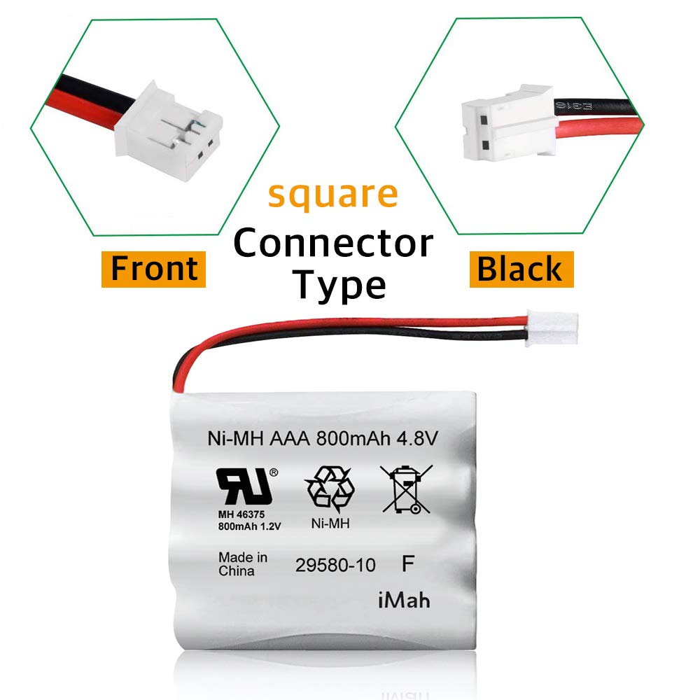 iMah Replacement 29580-10 battery installation demonstrating DIY replacement