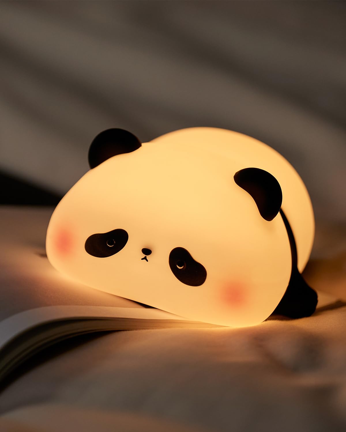 IMMORROSA panda night light makes a charming gift for kids and panda fans