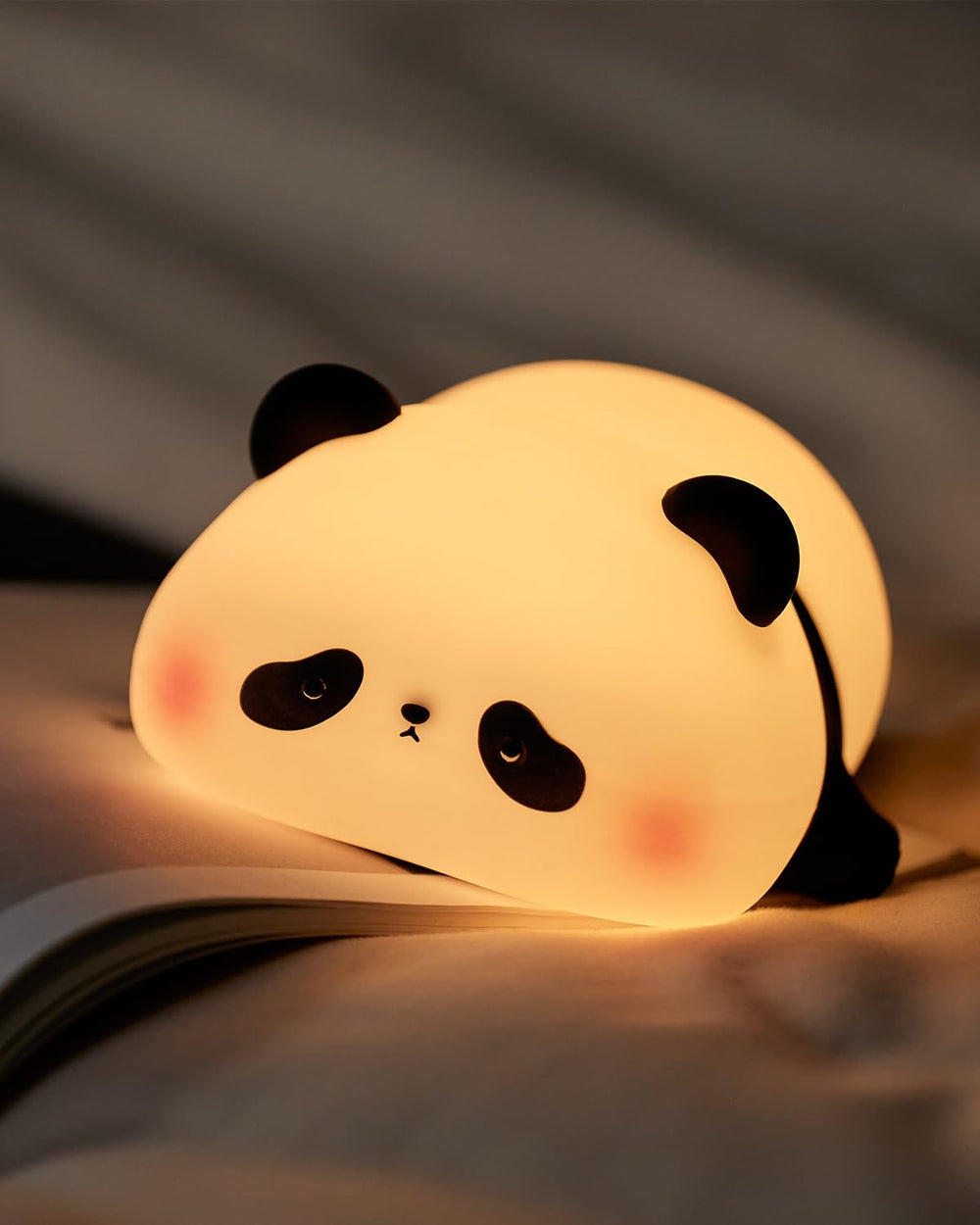 IMMORROSA panda night light makes a charming gift for kids and panda fans