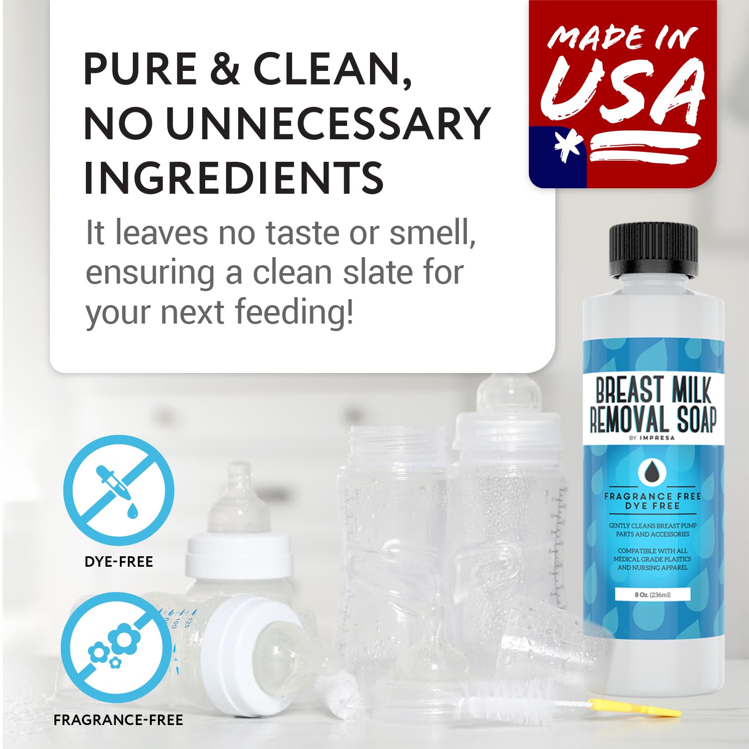 IMPRESA Two-pack with 16 ounces for ongoing cleaning