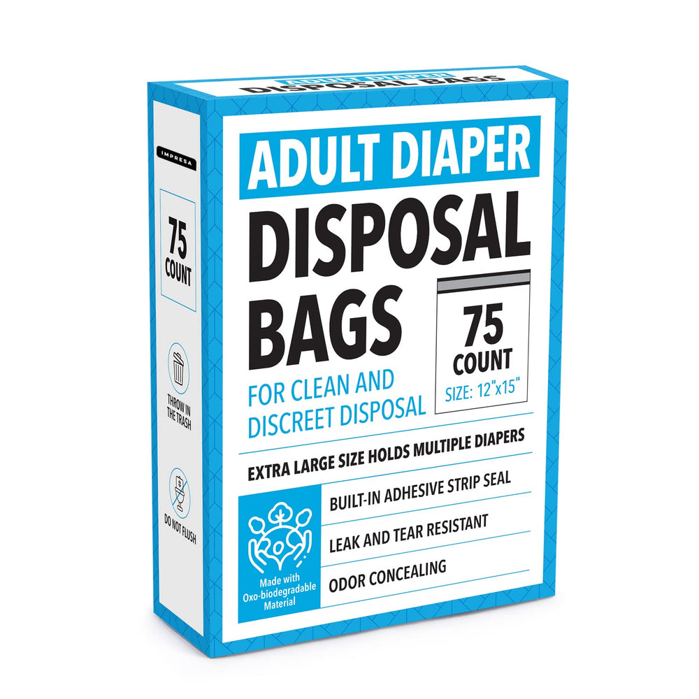 IMPRESA bulk 75-pack ensures a steady supply for caregivers.