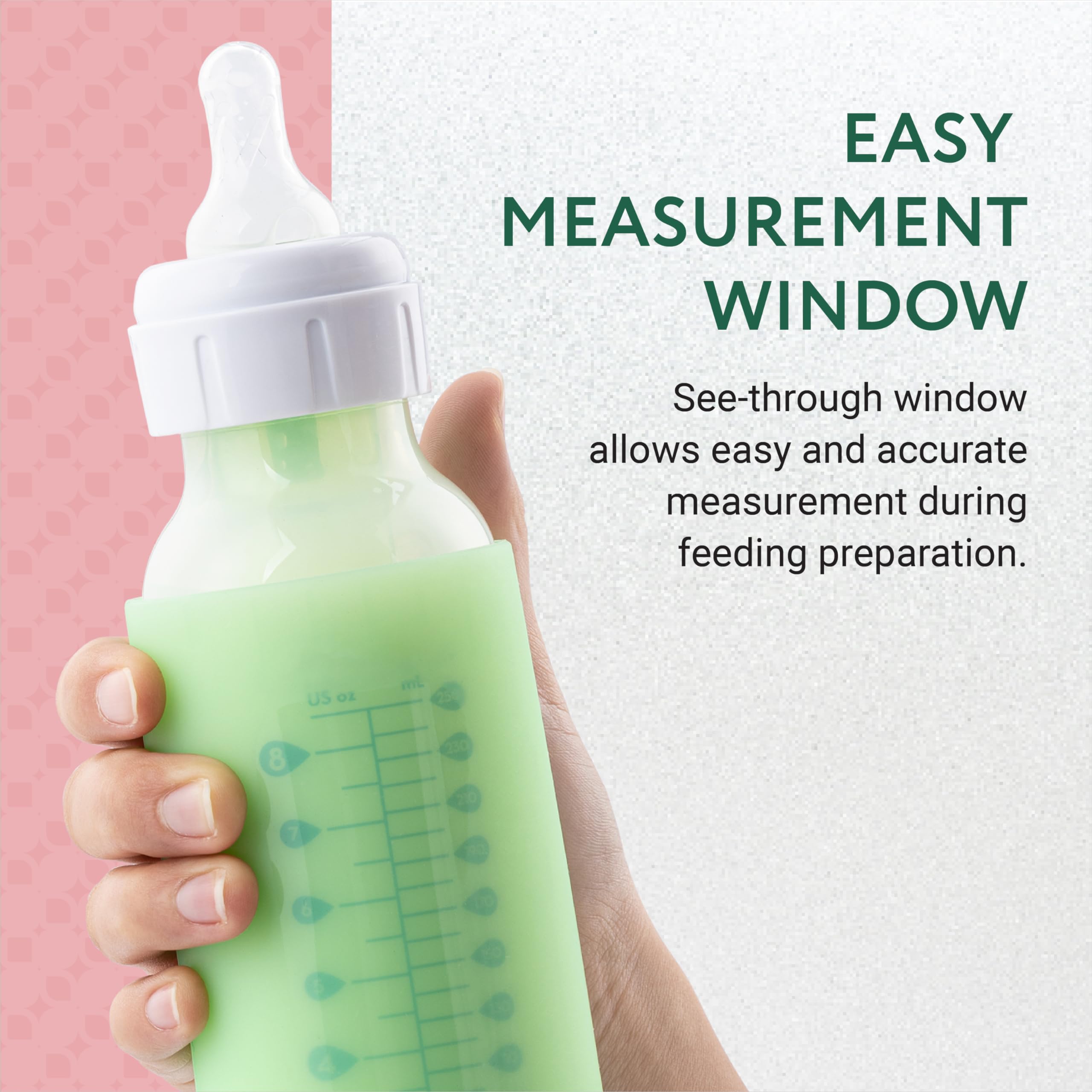 IMPRESA interior ridges enable easy removal and cleaning.