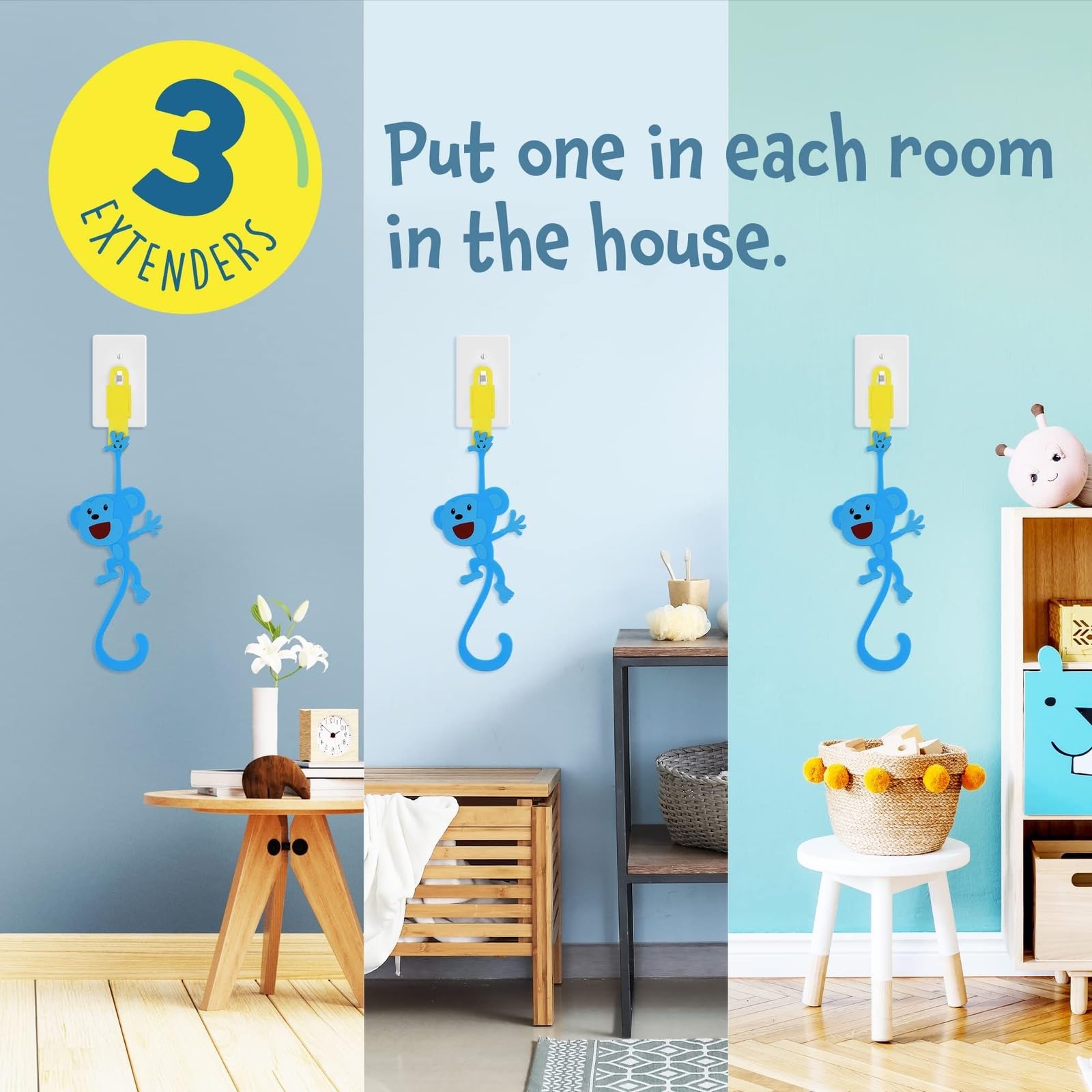 IMPRESA Light Switch Extender in classroom setup encourages self-reliant light control for students.